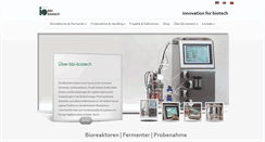 Desktop Screenshot of bbi-biotech.com